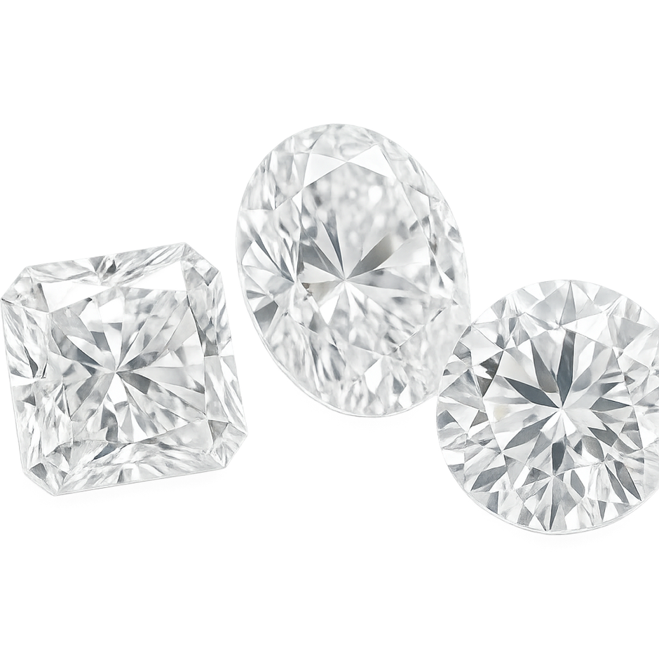 EXPLORE DIAMONDS SHAPE SIDE BY SIDE
