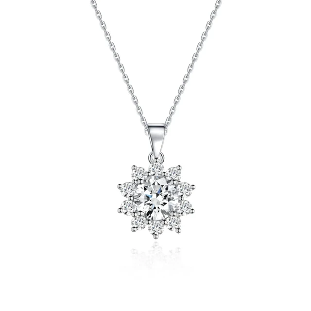 Colier din AUR750 cu diamant de cultură „Eterna Essence”